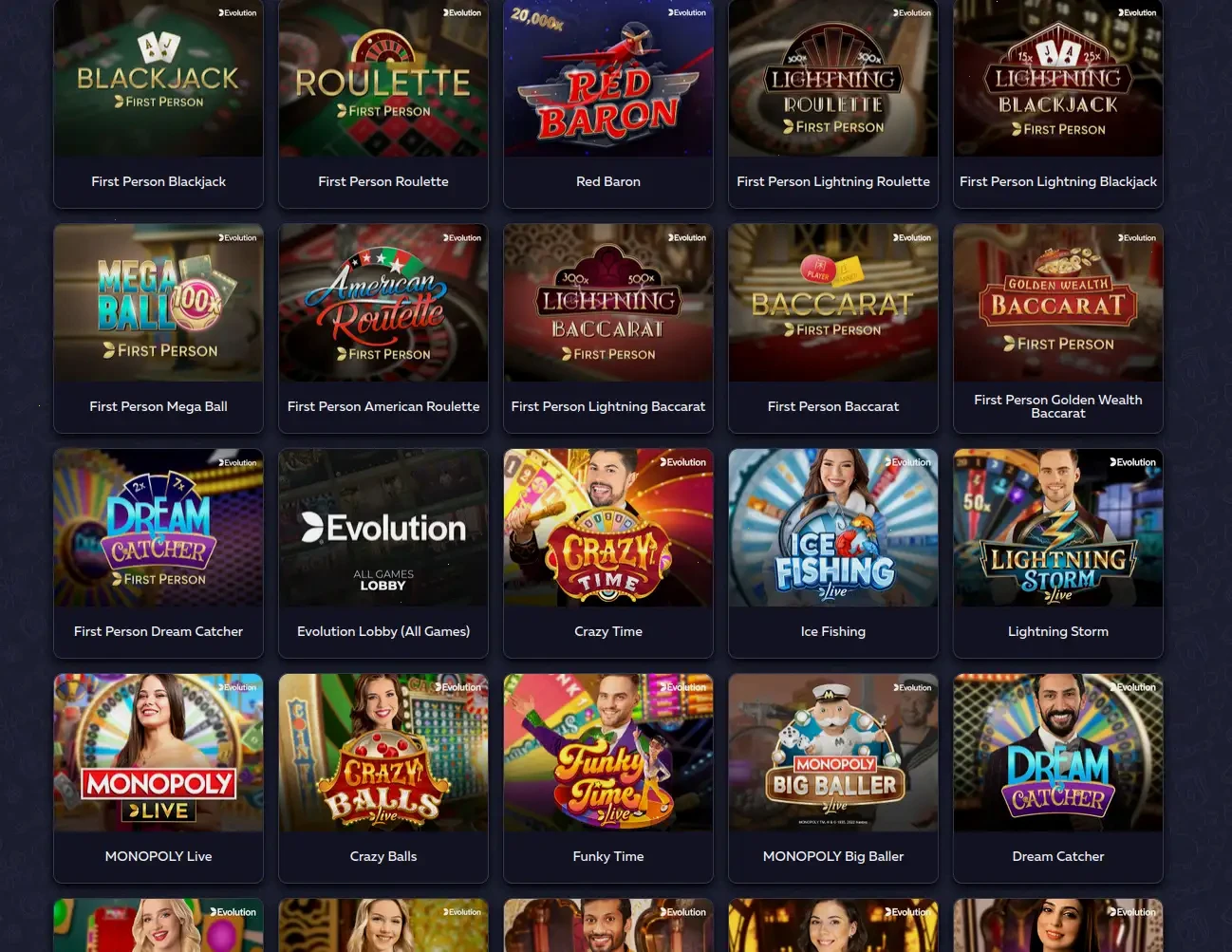 Instaspin online casino spelaanbod