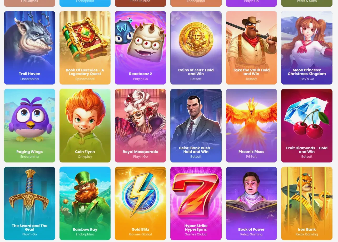 Instaspin registratie en welkomstbonus overzicht